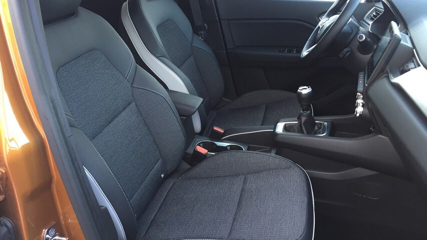 Inside Captur  Naranja Atakama con 
