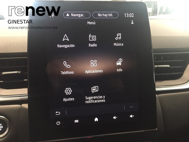 Inside Captur  Negro Brillante con 
