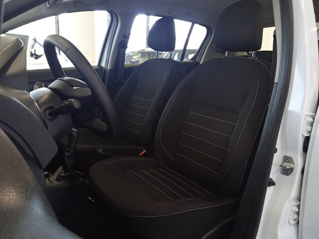 Inside Sandero Diesel  Blanco Glaciar