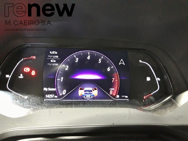 Inside Captur  Azul Volga con techo