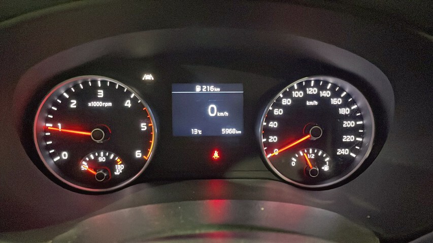 Inside Sportage Diesel  Infra Red