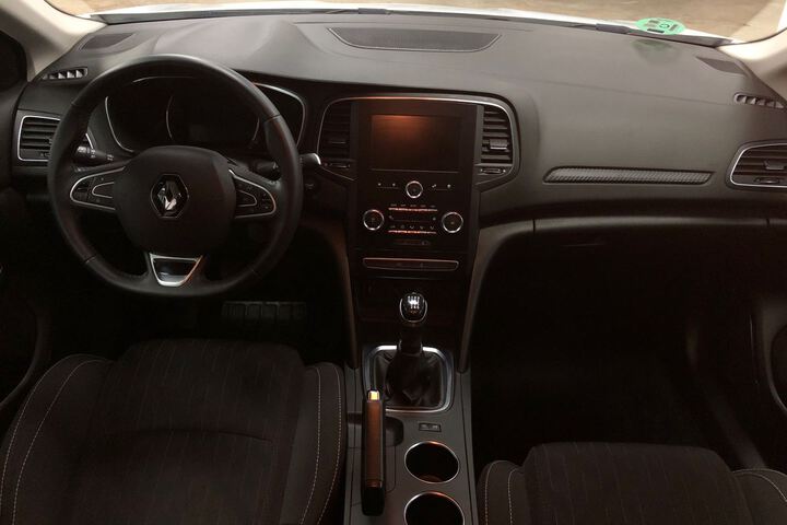 Inside Mégane Sport Tourer  Blanco Glaciar