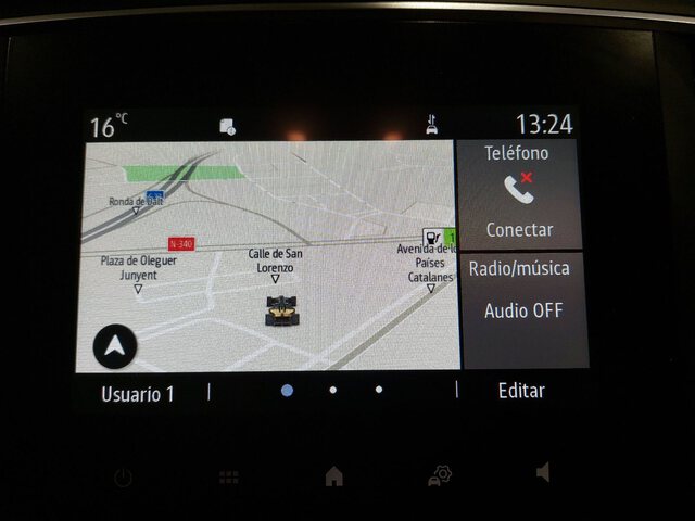 Inside Mégane Diesel  Gris Titanium