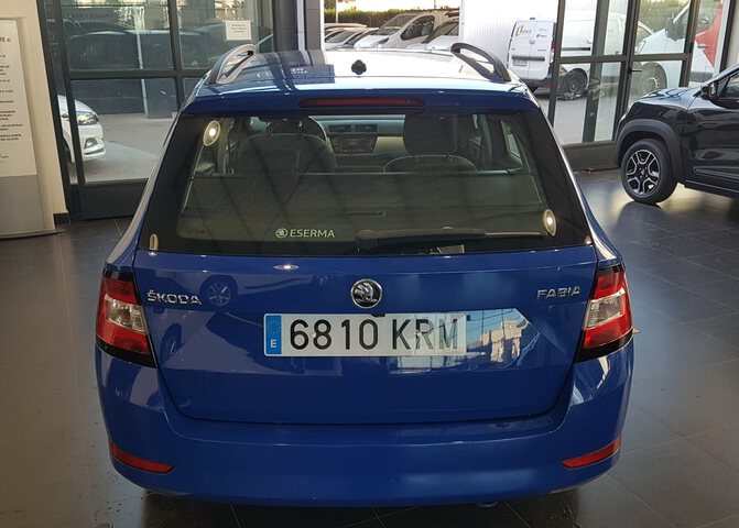 Inside Fabia Combi  Blanco