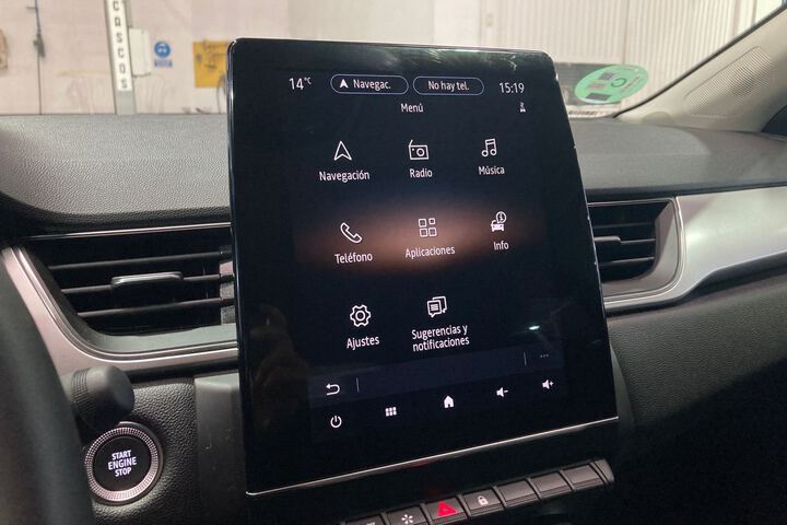 Inside Captur  Azul Rayo con techo 