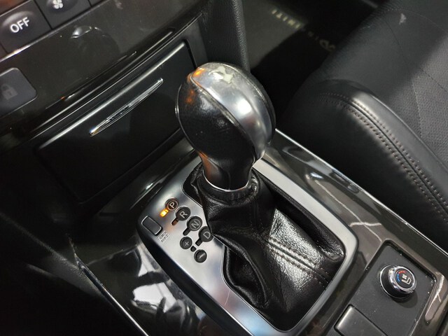 Inside QX70 Diesel  Black Obsidian