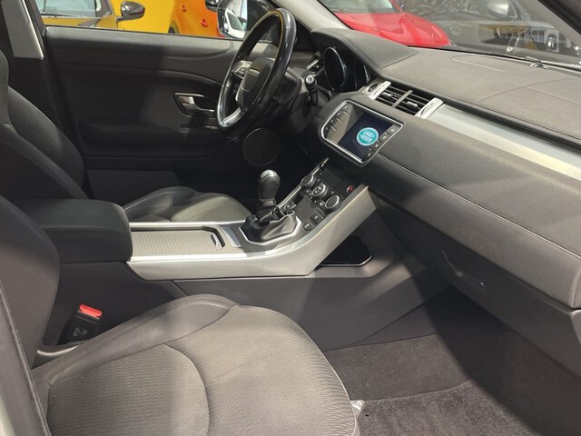 Inside Range Rover Evoque Diesel  Fuji White