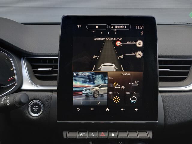 Inside Captur  Azul