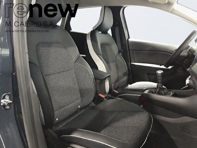 Inside Captur  Azul Volga con techo