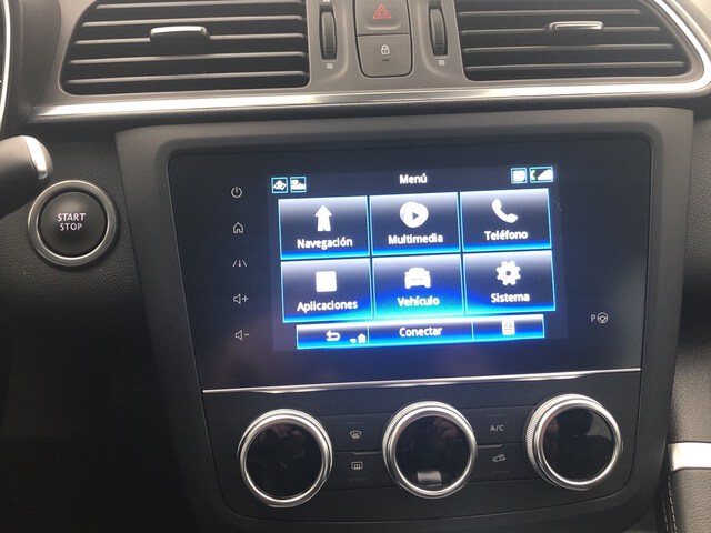 Inside Kadjar Diesel  Azul Rayo
