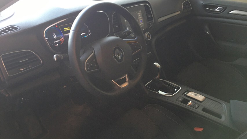 Inside Mégane Híbrido Enchúfable  Gris báltico
