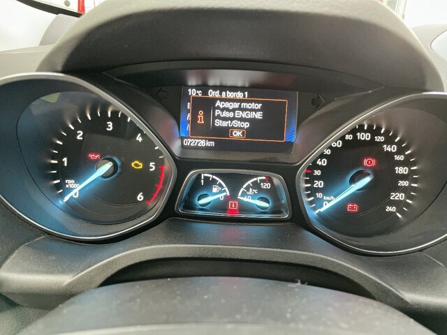 Inside Kuga Diesel  Azul impact