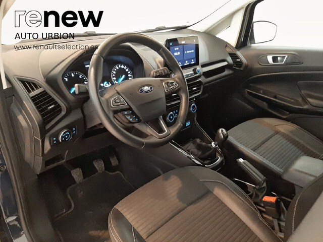 Inside EcoSport Diesel  Azul