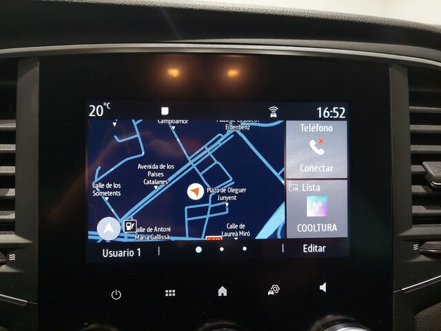 Inside Mégane Diesel  Azul Cosmos