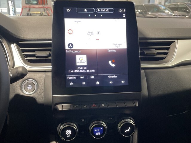 Inside Captur  Azul Celadon con tec