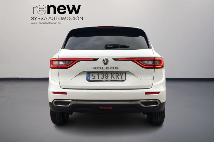 Outside Koleos Diesel  Blanco Artic