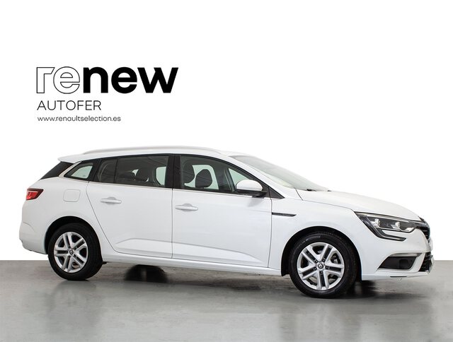 Outside Mégane Sport Tourer Diesel  Blanco Glaciar