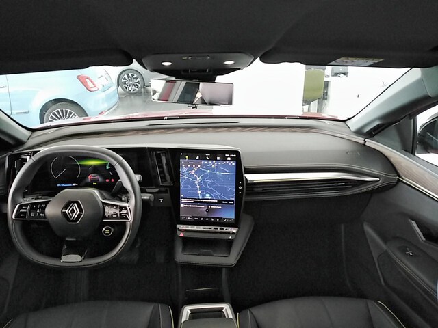 Inside Mégane Eléctrico  Rojo Deseo/Techo Neg
