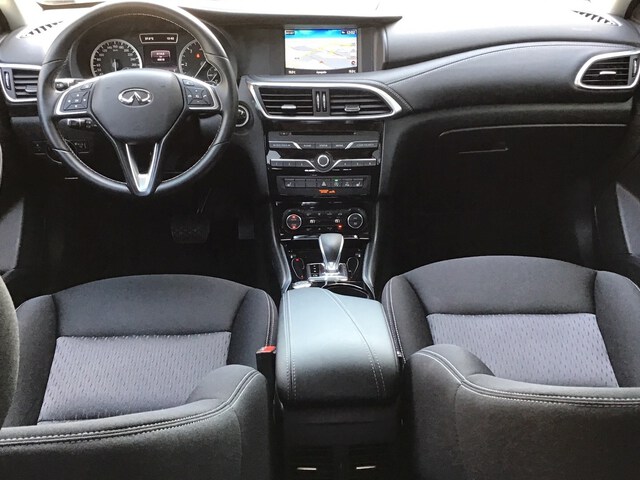 Inside QX30 Diesel  Black Obsidian