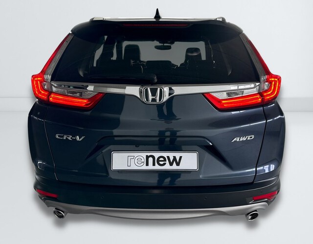 Outside CR-V  Azul Cosmic Metaliza