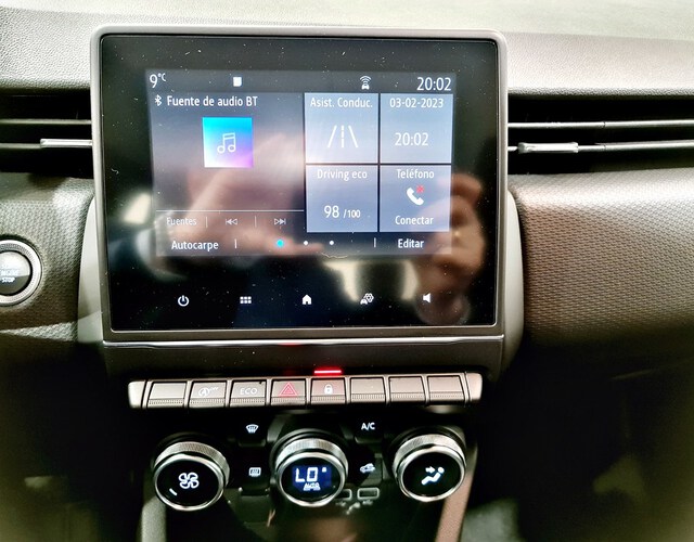 Inside Clio Diesel  Blanco Glaciar